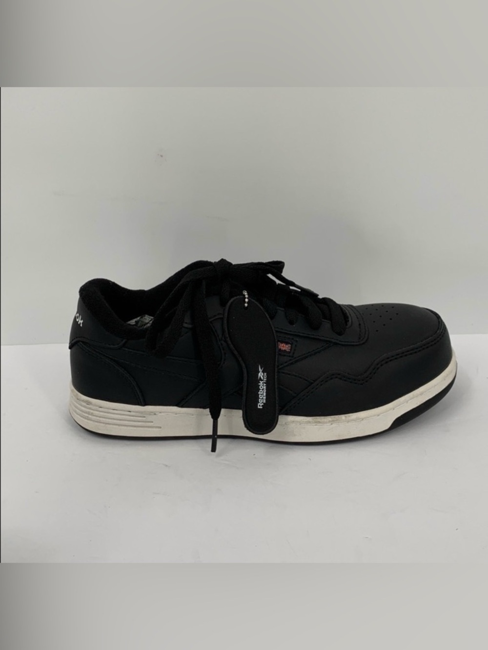 Reebok club Memt work sneaker shoe leather composite safety toe RB157 women 6